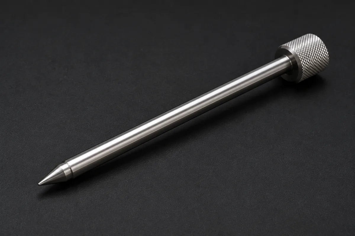Precision CNC machined long shaft